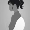 albedobase xl minimalist flat icon of a woman in side profile 1.jpg